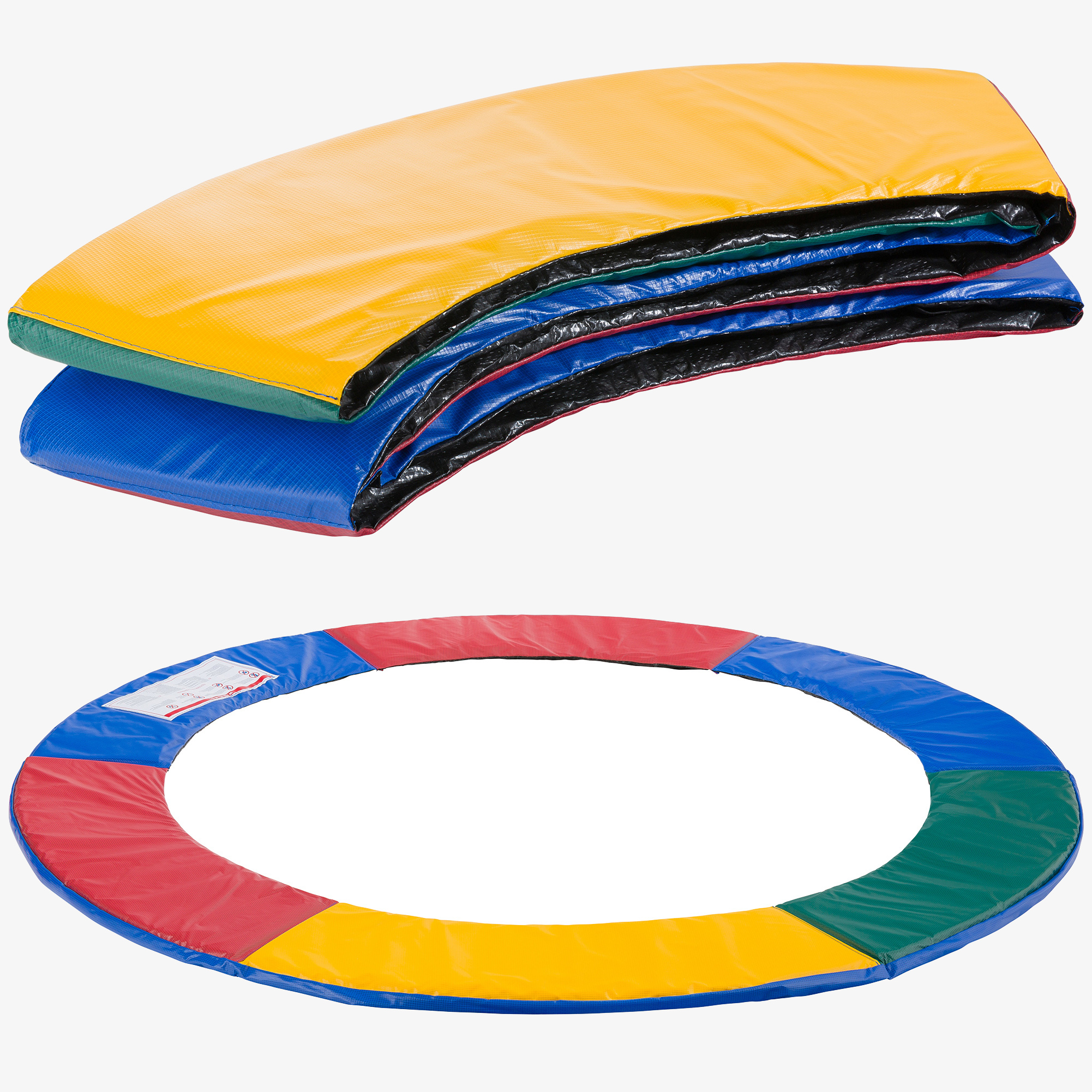 Arebos Trampolin kantovertræk - Ø183cm,bredde28cm,tykkelse 20mm - kompatibel med 6 fod