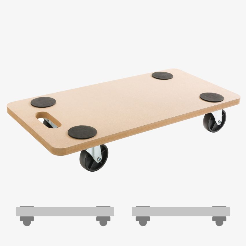 Rullebræt 200 kg 2 stk.