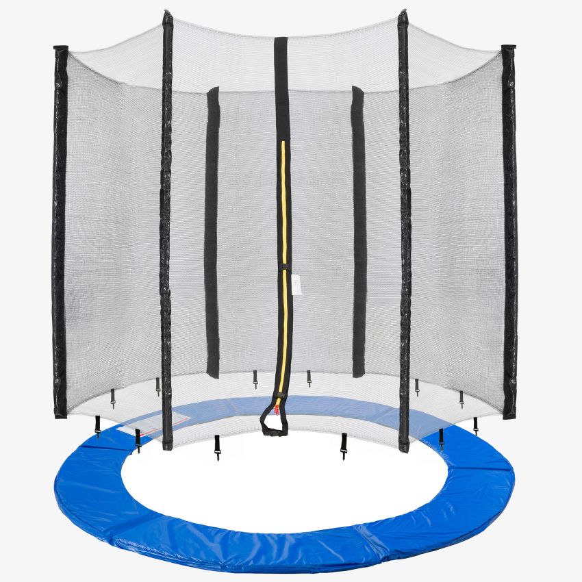 Trampolinkant + net 244 cm