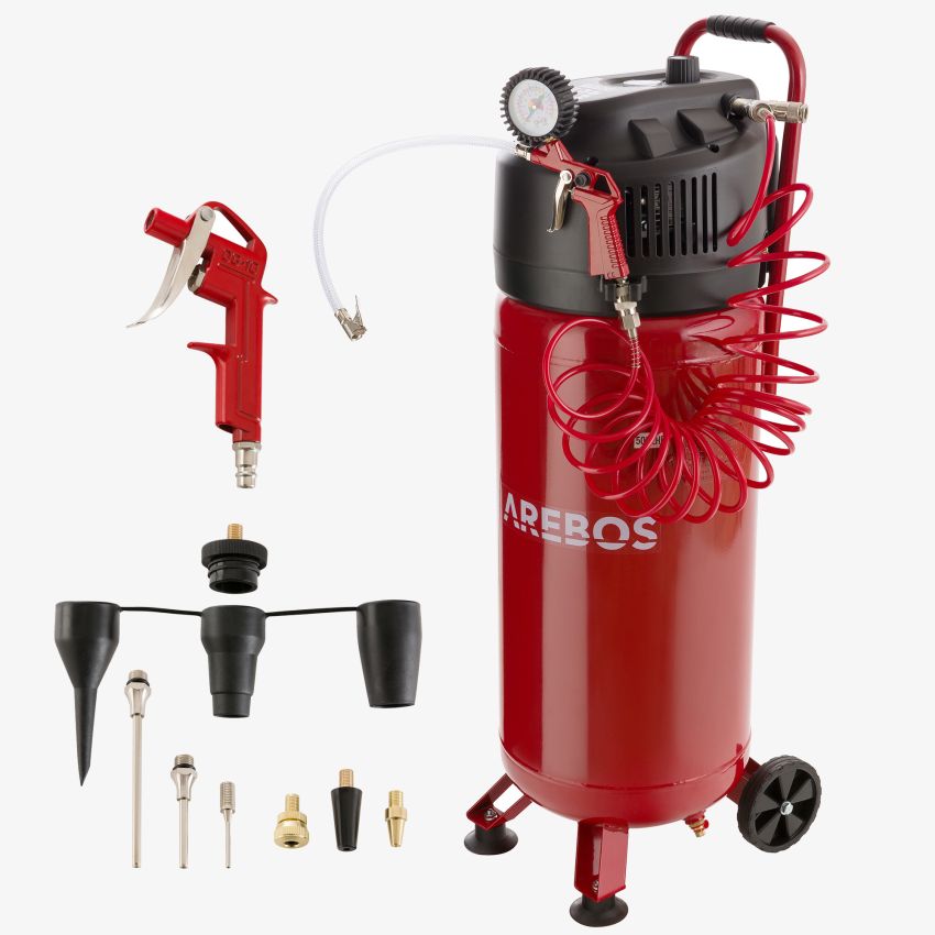 Kompressor 50L 1500W inkl. tilbehør