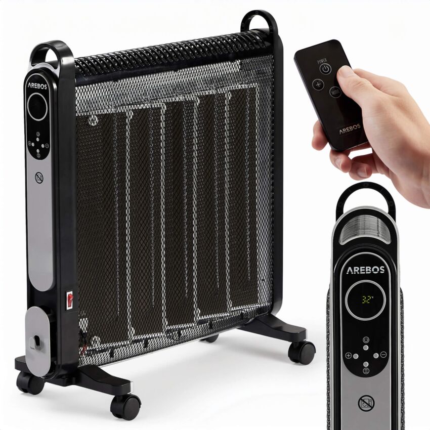 Konvektor 2000 W Glimmer Sort