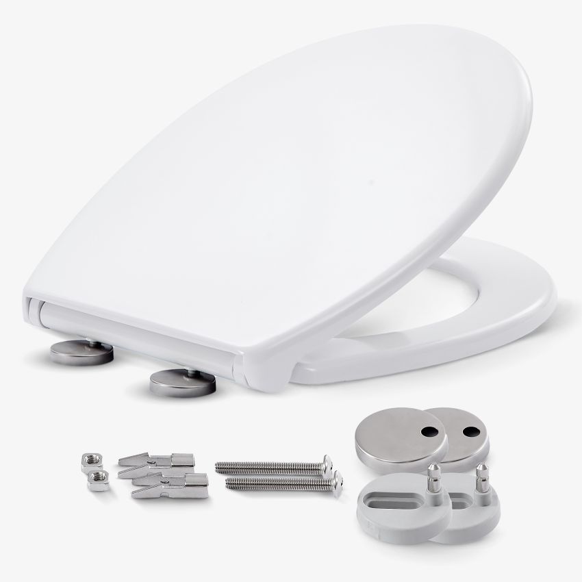 Ovalt toiletsæde