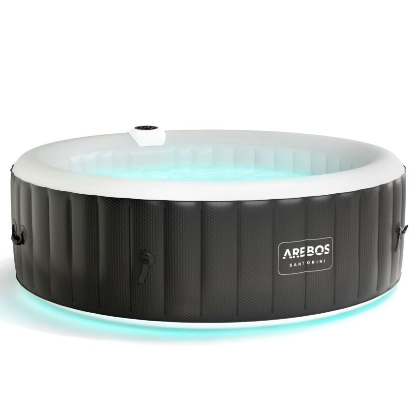 Spa Pool Santorini rund med LED 2400W