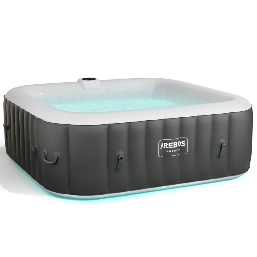 Spa Pool Tenerife firkantet med LED 2400W