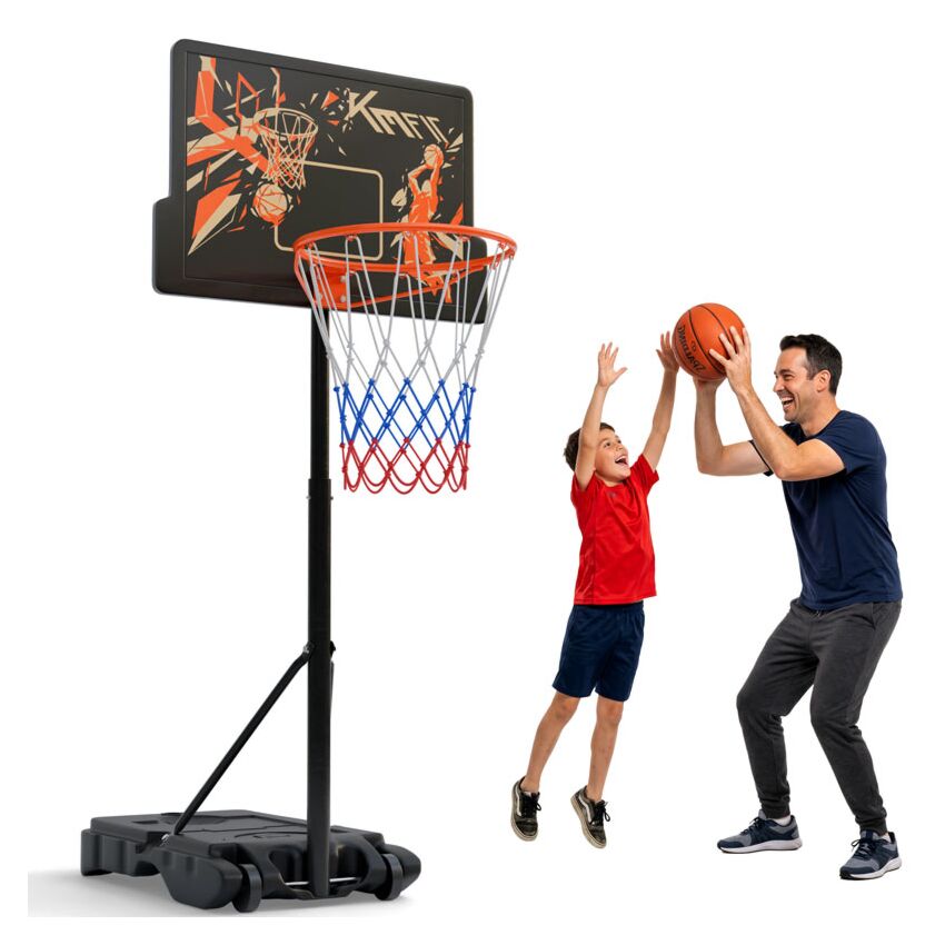 KM-Fit basketballstativ 110&ndash;210 cm