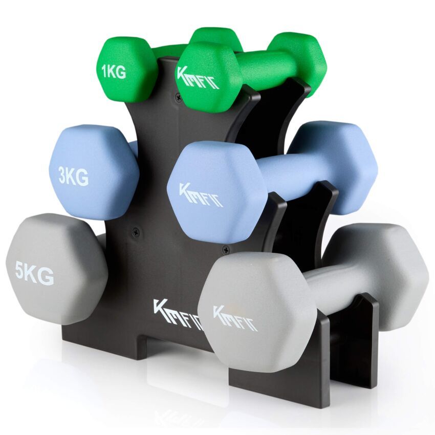 KM-Fit håndvægtssæt 18 kg