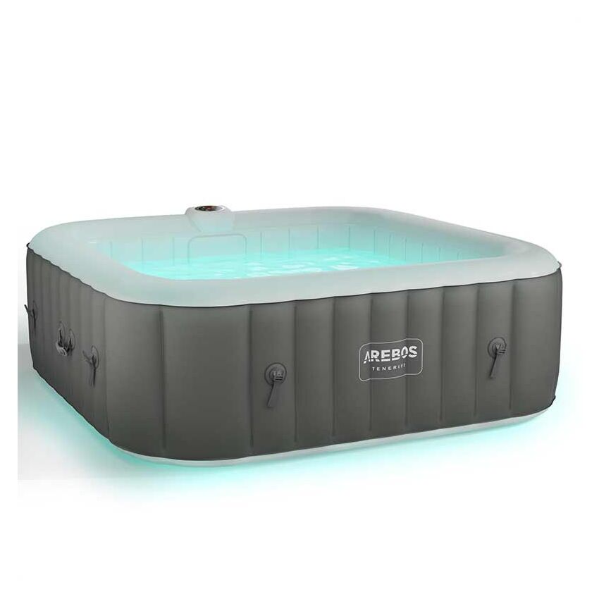 Spa Pool Tenerife firkantet med LED 2400W