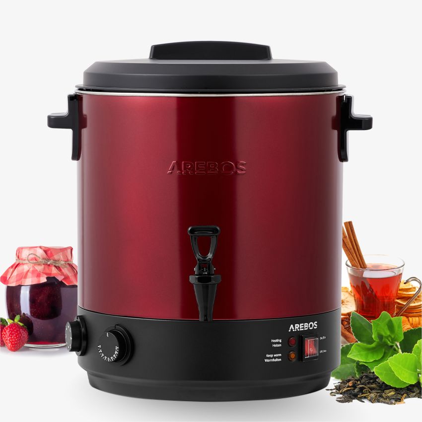 Konserveringsmaskine 28L 1800W med termostat + timer