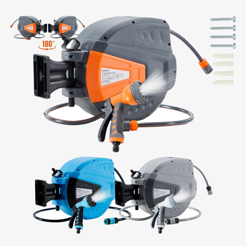 Automatisk slangeopruller 20 m
