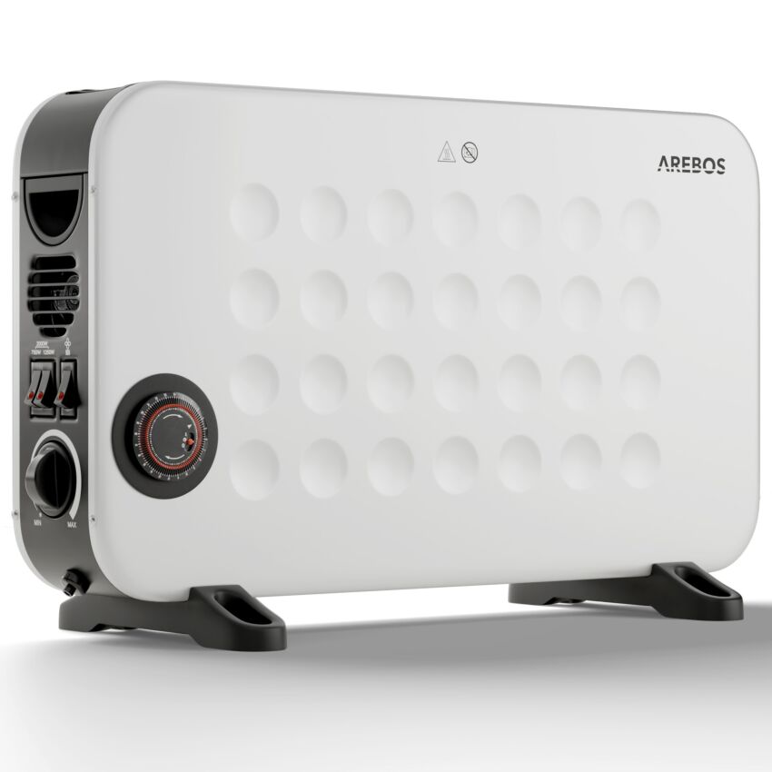 Konvektor 2000 W hvid