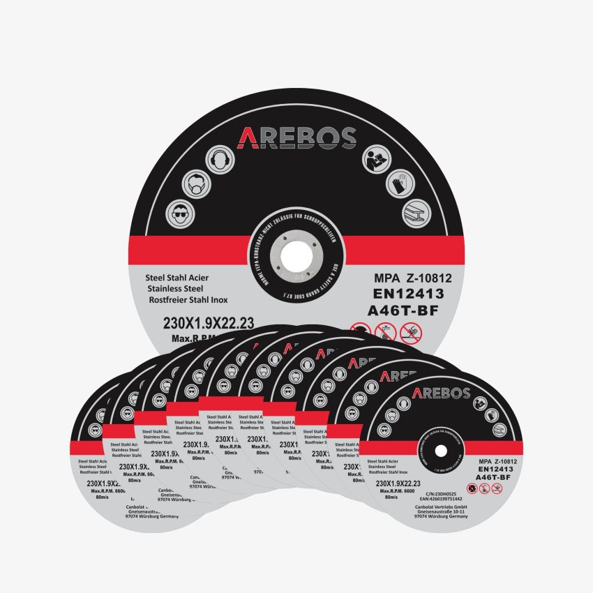 Skæreskiver 230 mm - 50 stykker