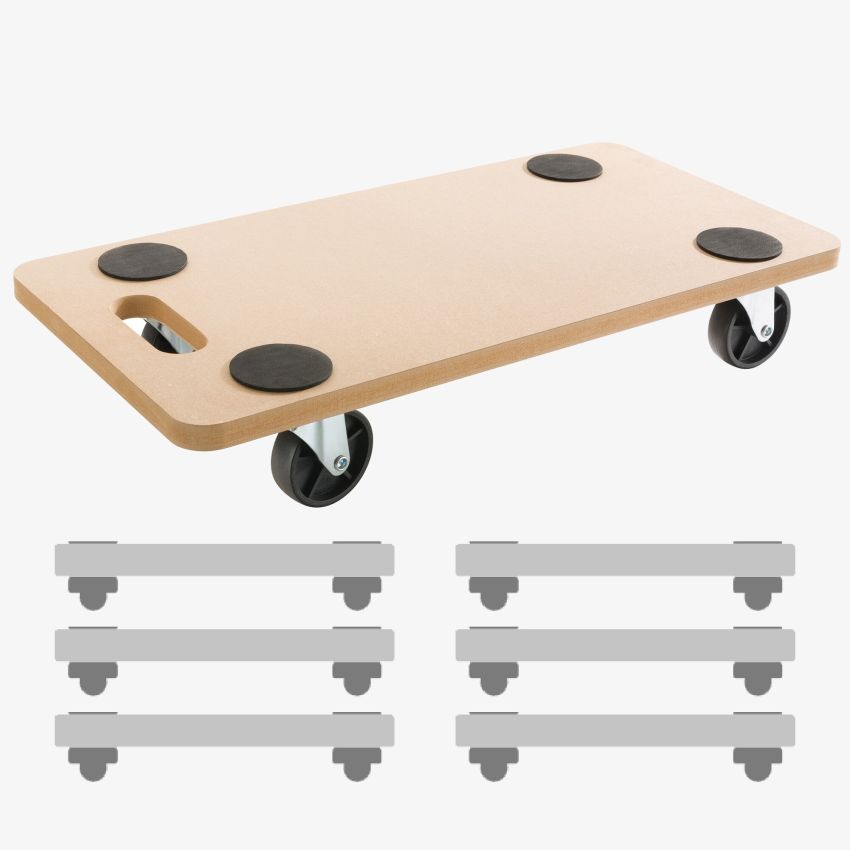 Rullebræt 200 kg 6 stk.