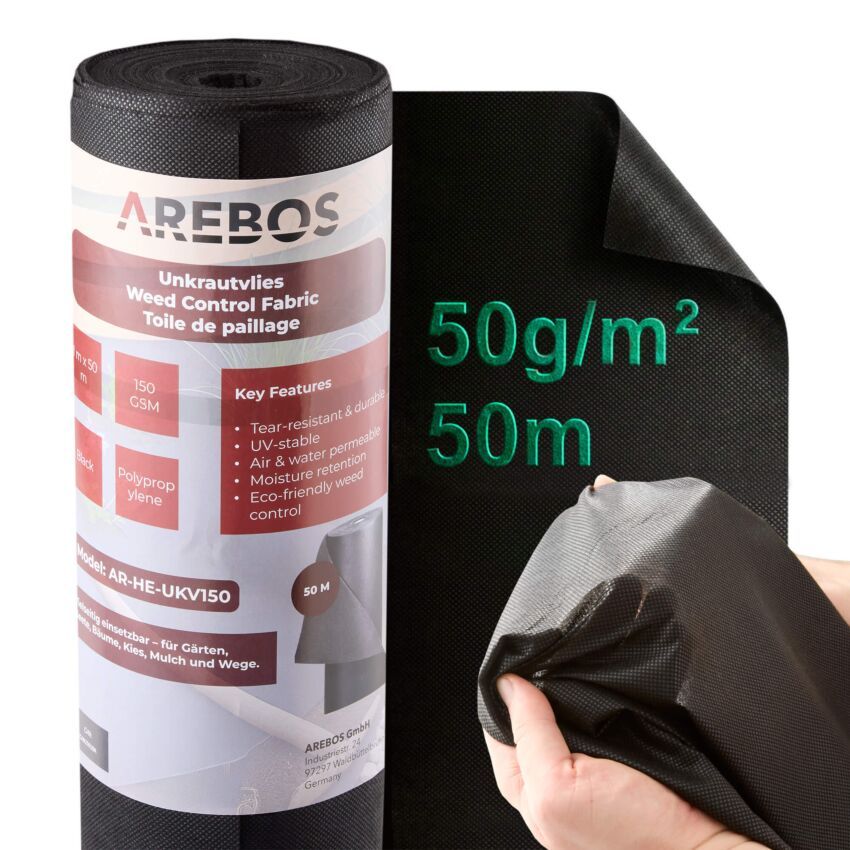 Ukrudtsdug 1 × 50 m 50 g/m²